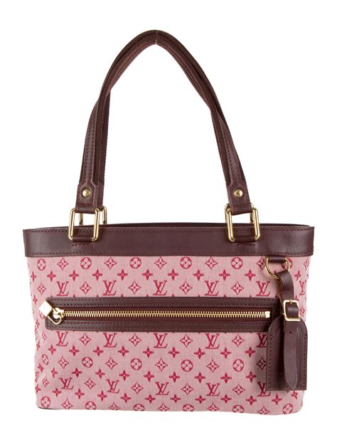 louis vuitton bag with pink handles